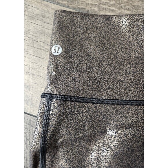 Lululemon Wunder Under High Rise Foil Leggings - Picture 6 of 11